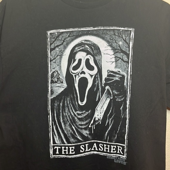Ghost face the slasher graphic T-shirt - Picture 2 of 6